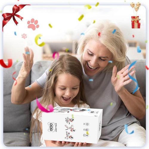 PIESEK ROBOT INTERAKTYWNY ZDALNIE STEROWANY GŁOSEM PROGRAMOWANY KOMENDY na Arena.pl