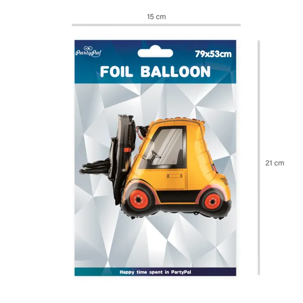 Balon foliowy Wózek Widłowy 79x53cm zdjęcie 3