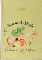 KALENDARZ A5 2026 DZIENNY KSIĄŻKOWY NADRUK UV PLANER Z IMIENIEM TWÓJ NAPIS