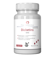 Suplement Diety Diabetins Max - Kapsułki z Chromem, Morwą