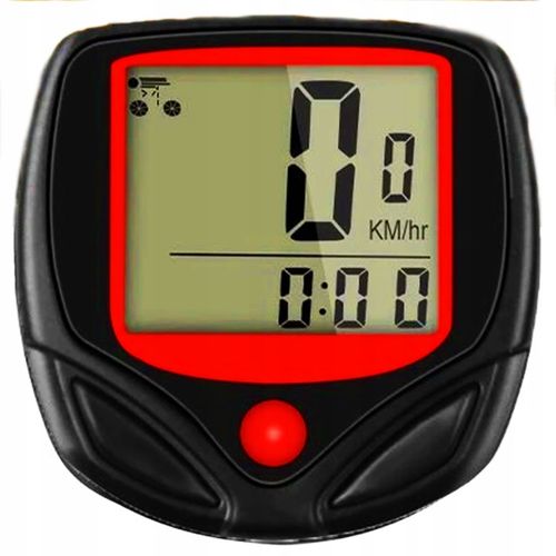LICZNIK ROWEROWY WODOODPORNY PRĘDKOŚCIOMIERZ LCD PRĘDKOŚĆ PRZEBIEG ZEGAR na Arena.pl