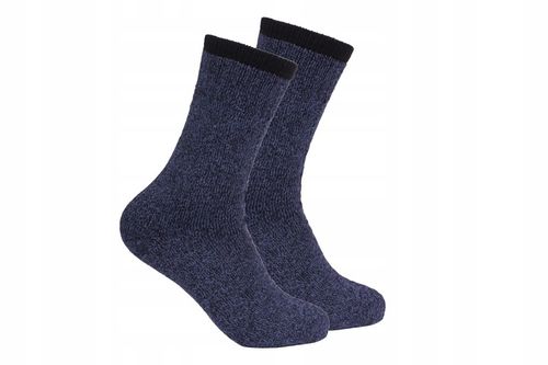 6 x CIEPŁE SKARPETY męskie TERMO GRUBE Wełniane Skarpetki na ZIMĘ ~ 39-43 ~ na Arena.pl