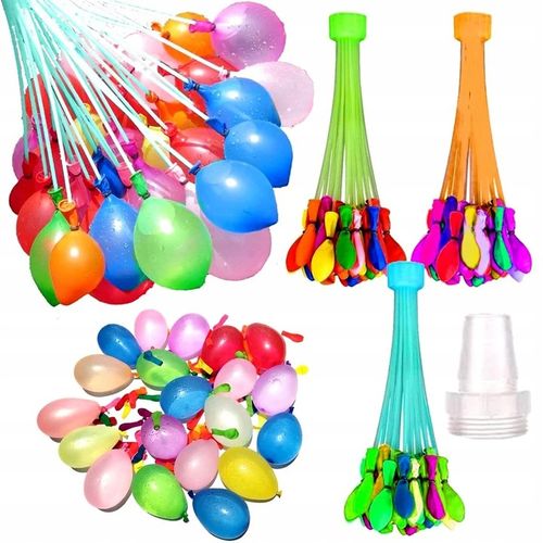 BOMBY WODNE BALONY BALONIKI NA WODĘ automatyczne ZESTAW 110 na Arena.pl