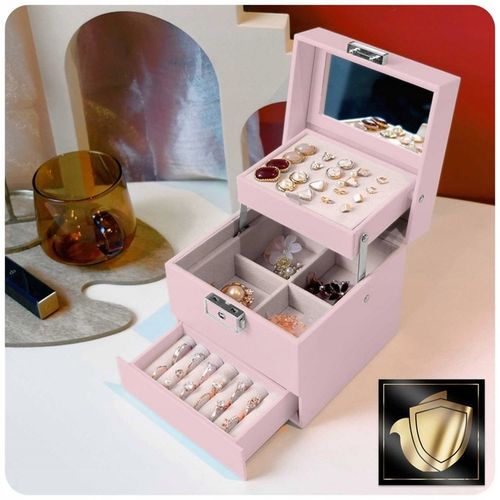 PUDEŁKO SZKATUŁKA NA BIŻUTERIĘ KUFEREK ORGANIZER na Arena.pl