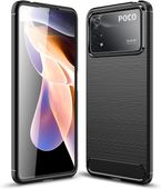 Etui Xiaomi Poco X4 Pro 5G czarne TPU smukłe antypoślizgowe