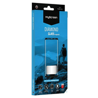ms diamond glass edge 3d sam s908 s22ultra czarny/blacktempered glass