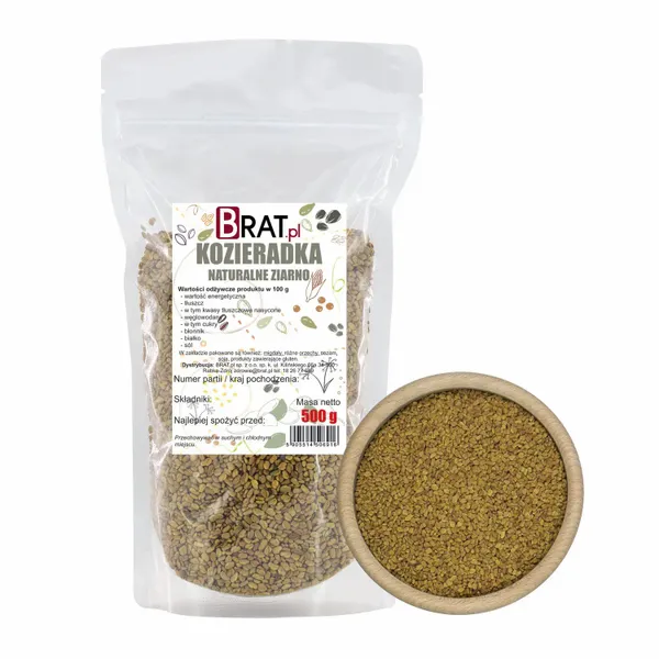 Kozieradka ziarno 500g zdjęcie 1