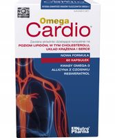 Omega Cardio + Czosnek i Resweratrol 60 kapsułek
