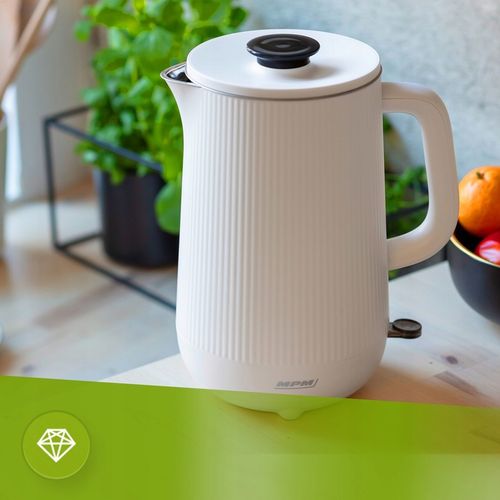 Czajnik elektryczny bezprzewodowy MPM MCZ-115 z podwójnymi ściankami biały na Arena.pl