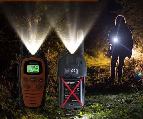 Walkie Talkie 5km z Latarką Diody LED Krótkofalówka Dla Dzieci i Dorosłych na Arena.pl