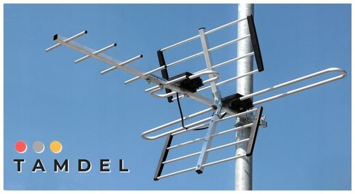 Antena do TV naziemnej DVB-T2 COMBO MUX-8 VHF/UHF zewnętrzna 4K LTE na Arena.pl