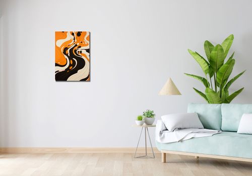 Obraz 40x60cm Tańczący Atrament na Arena.pl