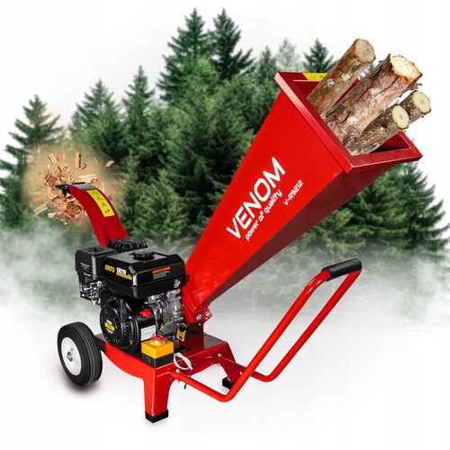 MOCNY ROZDRABNIACZ DO GALEZI SPALINOWY MAX 60MM SILNIK 212CC 2xNÓŻ na Arena.pl