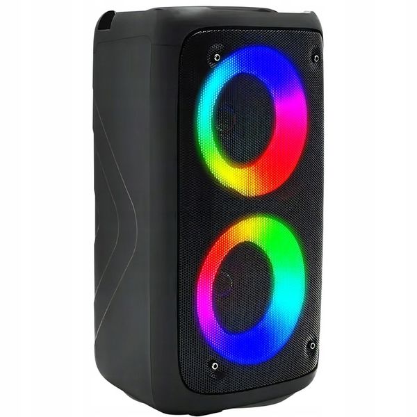 Głośnik Bluetooth Boombox Mobilny USB RADIO LED Bezprzewodowy Przenośny MP3 zdjęcie 12