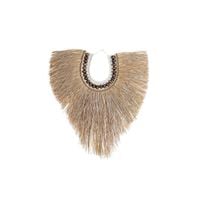 Dekoracja ścienna DKD Home Decor Naturalny Juta Etniczny (62 x 3 x 65 cm)