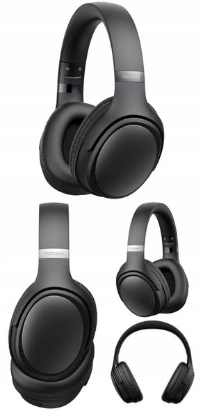 Słuchawki Tonsil R35BT Czarne bezprzewodowe nauszne Bluetooth 5.3 zdjęcie 7