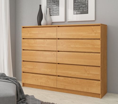 KOMODA K 140 cm 10 SZUFLAD OLCHA na Arena.pl