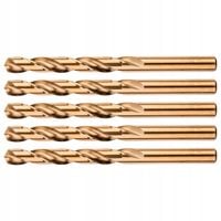 Wiertła do metalu HSS-Co 10.0 mm 5 szt. NEO TOOLS