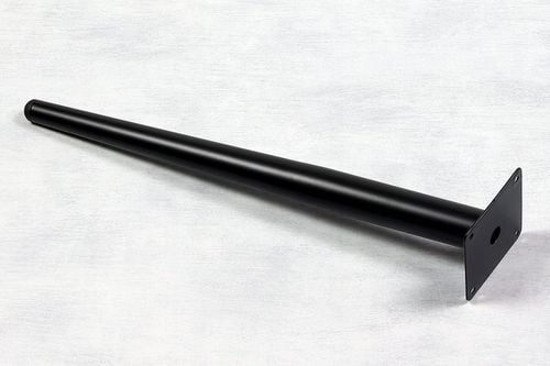 4x NÓŻKA MEBLOWA CZARNA NOGA DO MEBLI METALOWA NÓŻKA DO STOLIKA LOFT na Arena.pl