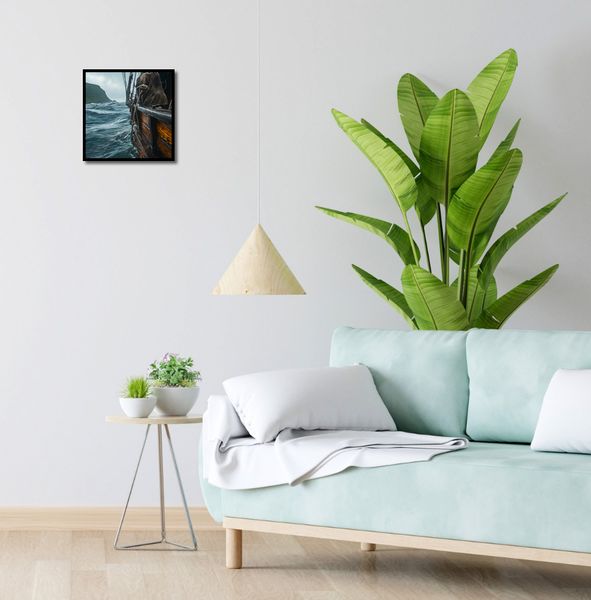 Plakat 30x30cm Statek na Falach zdjęcie 4