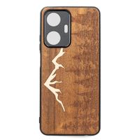 drewniane etui bewood realme c55 góry imbuia