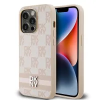 dkny dkhcp14lpcptssp iphone 14 pro6.1 różowy/pink hardcase leather