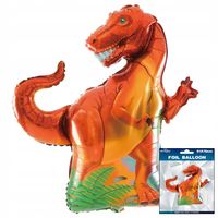 BALON FOLIOWY DINO Dinozar DEKORACJA URODZINOWA NA PRZYJĘCIE 3D