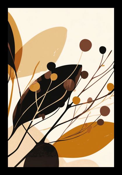 Plakat 30x45cm Jesienne Sylwety zdjęcie 2