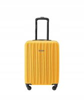 PUCCINI Walizka Kabinowa Podróżna Na Kółkach Do Samolotu Żółta ABS021C-6