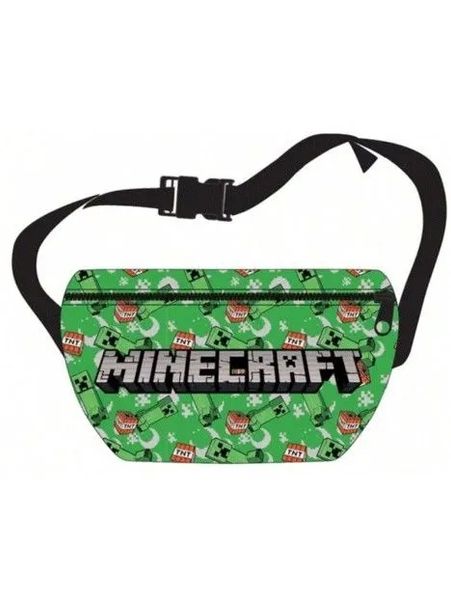Saszetka nerka dla chłopca Minecraft creeper tnt zdjęcie 1