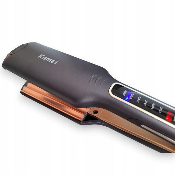 KARBOWNICA DO WŁOSÓW CERAMICZNA REGULACJA TEMPERATURY PROFESJONALNA zdjęcie 10