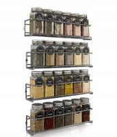 Comforder Półka na Przyprawy Wisząca do Kuchni – Organizer na