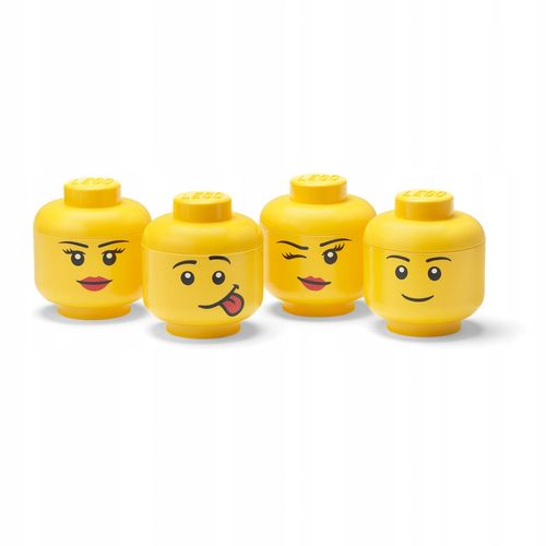 LEGO MINI POJEMNIK GŁOWA 4X -ZESTAW XS 0,36L na Arena.pl