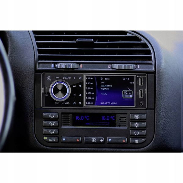 RADIO samochodowe Caliber DAB+ USB Bluetooth 4x75W zdjęcie 2