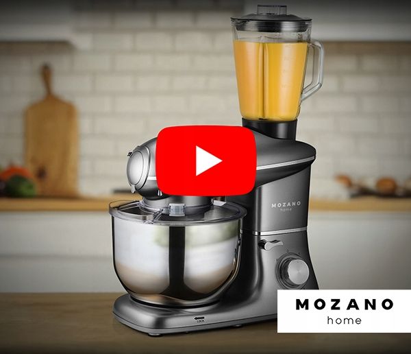 ROBOT KUCHENNY PLANETARNY MASZYNKA DO MIĘSA MIKSER BLENDER 6,2l + PRZEPISY zdjęcie 15