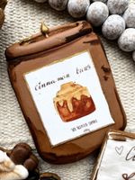 CIASTKO JESIENNA ŚWIECZKA CYNAMONKA