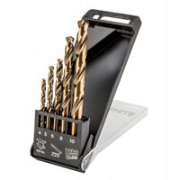 GRAPHITE WIERTŁA DO METALU HSS-CO, 4.0-10 MM 5 SZT. ORGANIZER 57H086