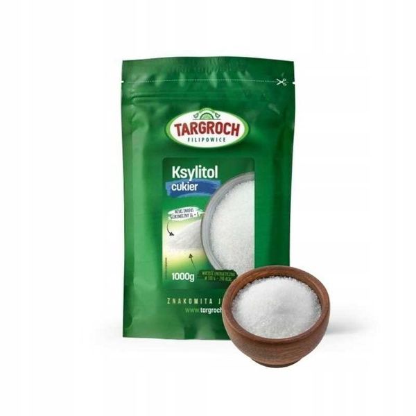 Ksylitol 1kg Xylitol Cukier Słodzik Czysty zdjęcie 1