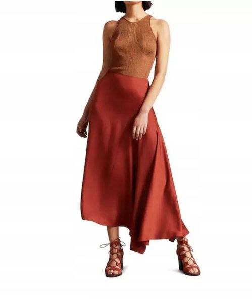 Spódnica Ted Baker Asymetryczna midaxi zdjęcie 1