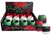 RAFIA 20M MIX CHRISTMAS INTERDRUK HIT!!!