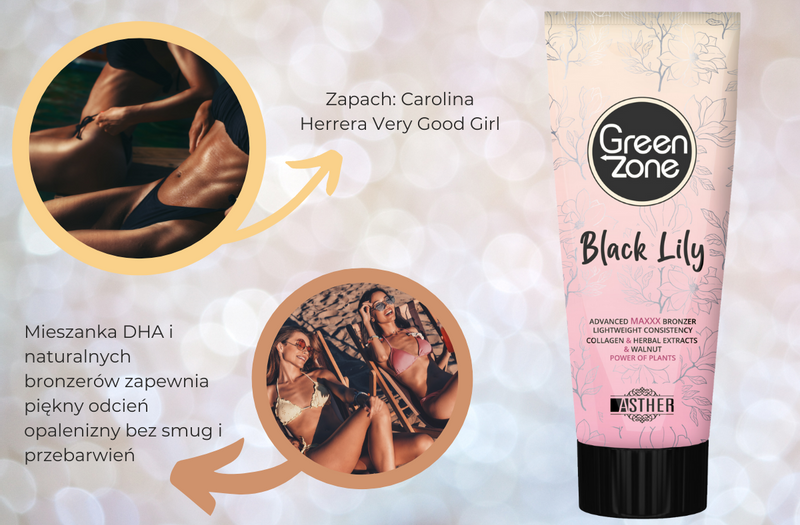 Asther Green Zone Black Lily Bronzer 200ml zdjęcie 3