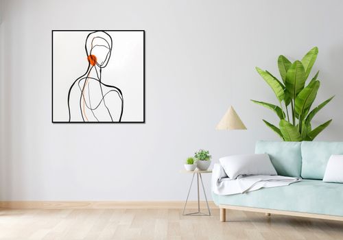 Plakat 90x90cm Pustka w Barwie na Arena.pl