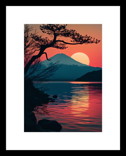 Plakat 13x18cm Góra Wieczorem na Arena.pl