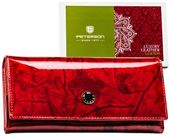 portfel damski skórzany ptn 72037-bfbc-8256 red