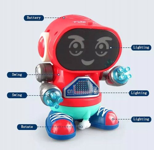 Robot Tańczący Interaktywny Światło Dźwięk na Arena.pl