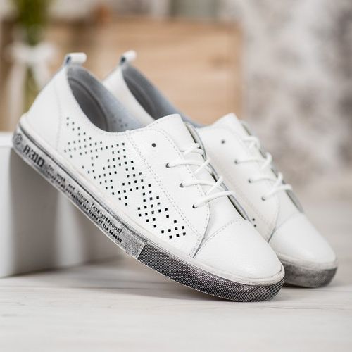 Białe Ażurowe Trampki r.40 na Arena.pl