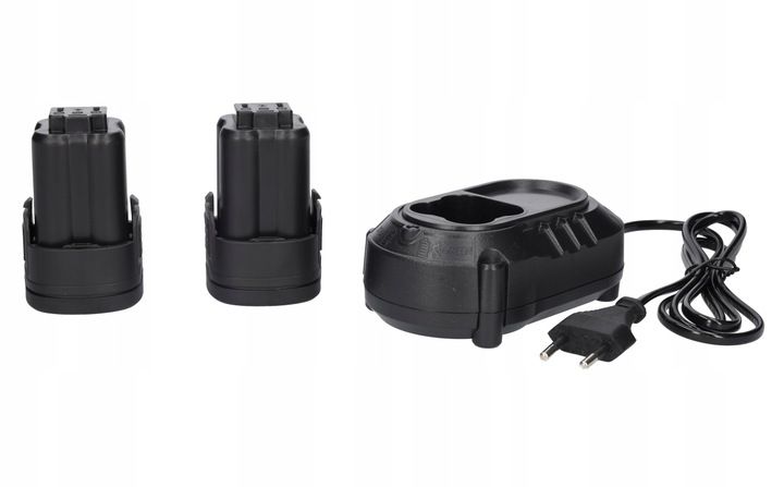 Wiertarko wkrętarka akumulatorowa 3/8" INVENTO zestaw akumulator 2 x 1,5Ah zdjęcie 5