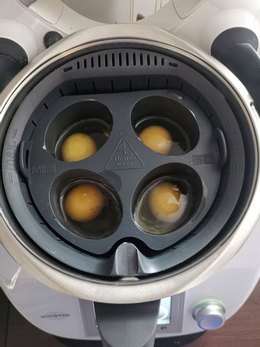 Nasadka odprowadzająca parę do Thermomix TM5 TM6 +pokrywa +wkładka do jajek na Arena.pl