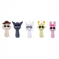 MASKOTKA SPRUNKI INCREDIBOX PLUSZOWA ZABAWKA 5SZT prezent urodzinowy