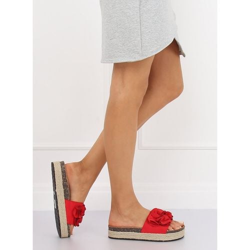 Klapki espadryle czerwone N-35 Red r.36 na Arena.pl